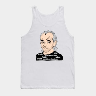 GEORGE CARLIN COMEDIAN FAN ART Tank Top